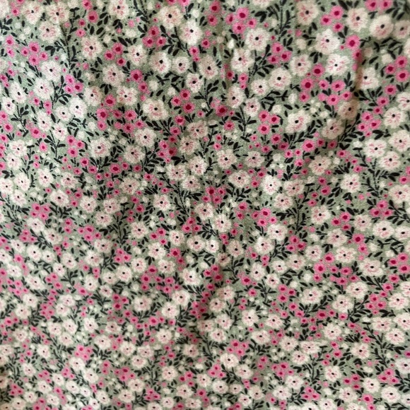 Ganni floral peplum bow top. Sz. 40. - Picture 8 of 12